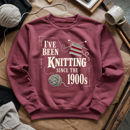 Knitting Since the 1900s Sweatshirt