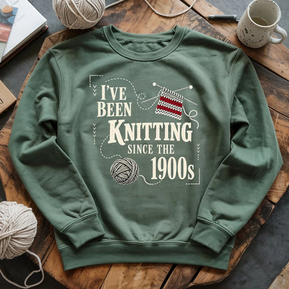 Knitting Since the 1900s Sweatshirt