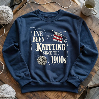 Knitting Since the 1900s Sweatshirt