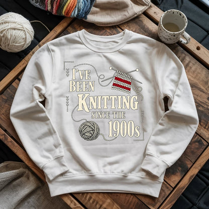 Knitting Since the 1900s Sweatshirt