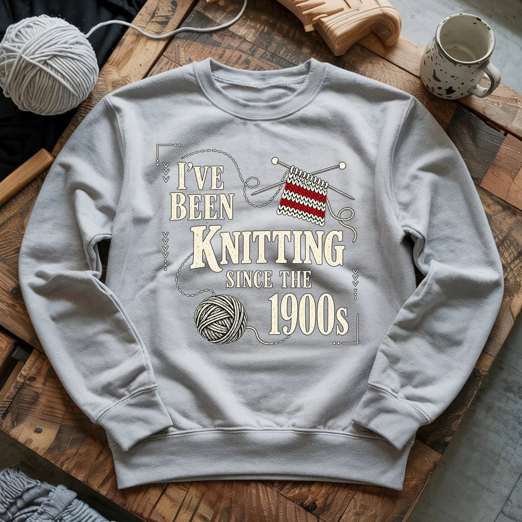 Knitting Since the 1900s Sweatshirt