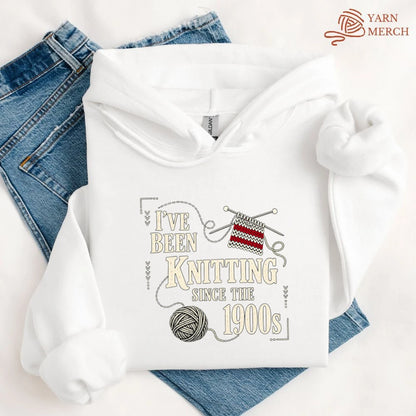 Knitting Since the 1900s Hoodie