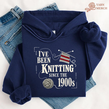 Knitting Since the 1900s Hoodie
