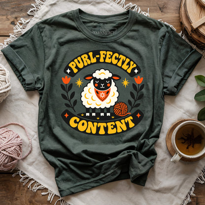 Purl-Fectly Content T-shirt