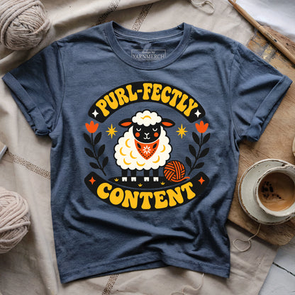 Purl-Fectly Content T-shirt