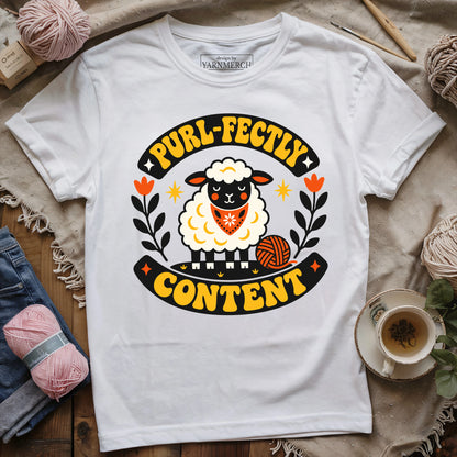 Purl-Fectly Content T-shirt