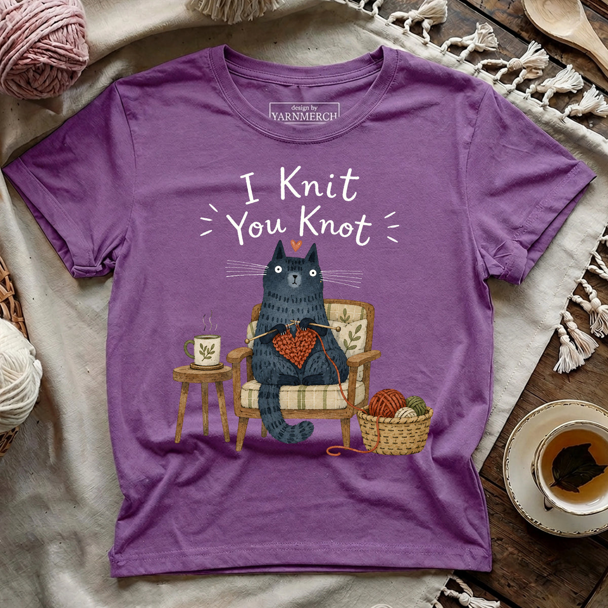 I Knit You Knot T-shirt