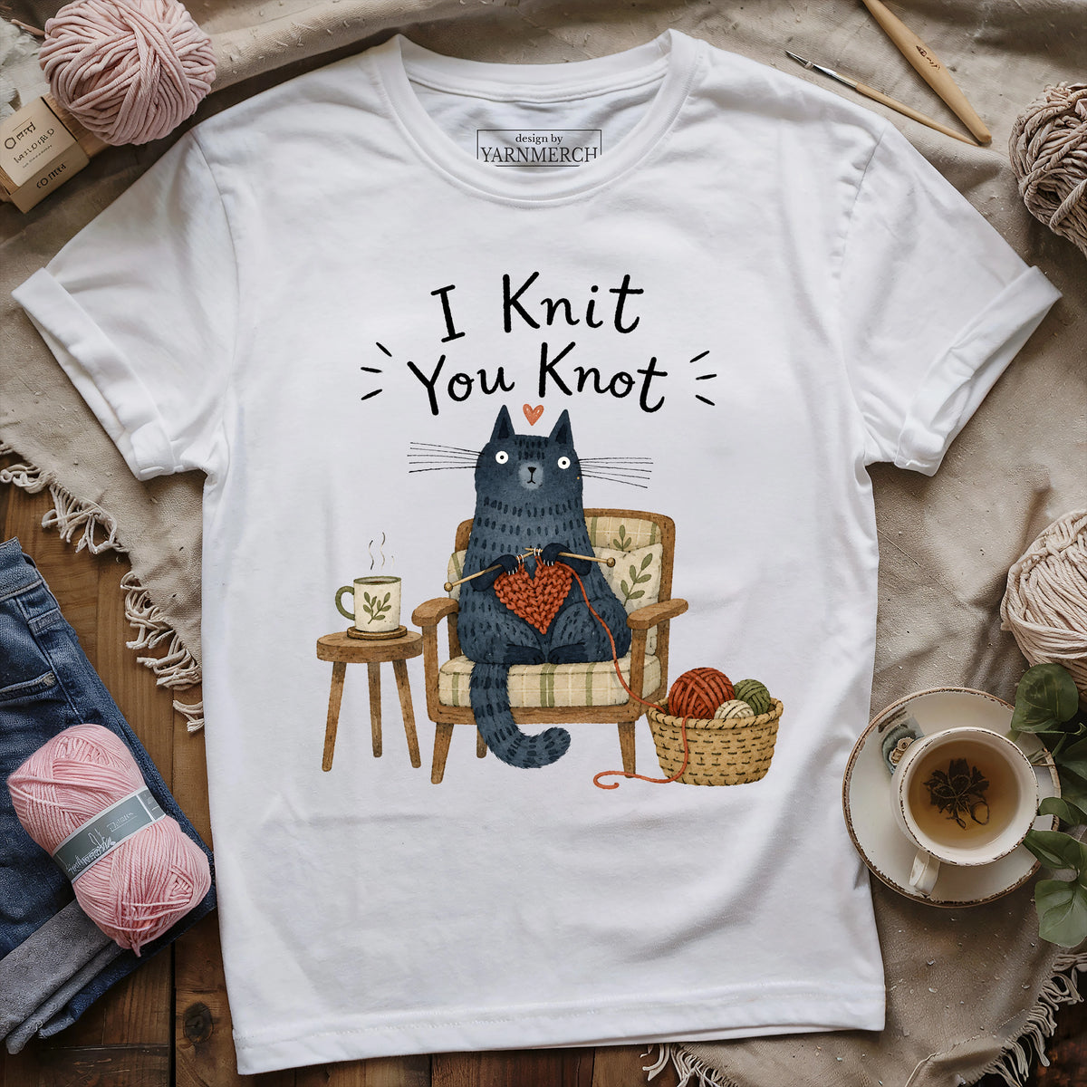 I Knit You Knot T-shirt