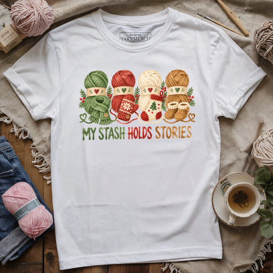 My Stash Holds Stories T-shirt