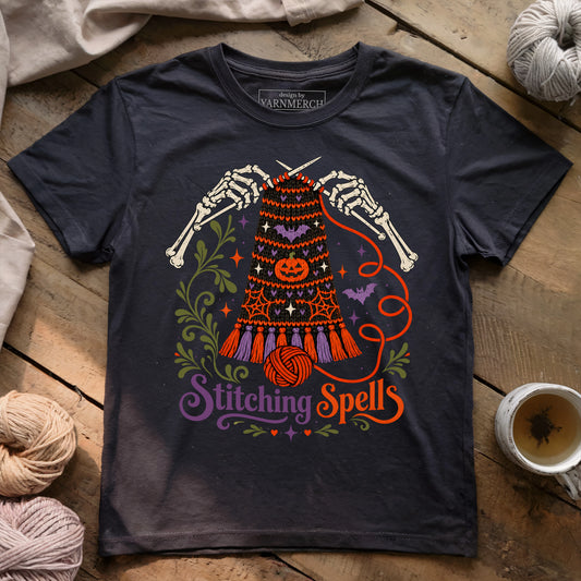 Stitching Spells Skeleton T-shirt