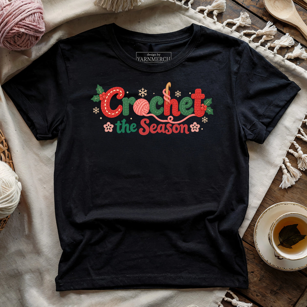 Crochet The Season T-shirt