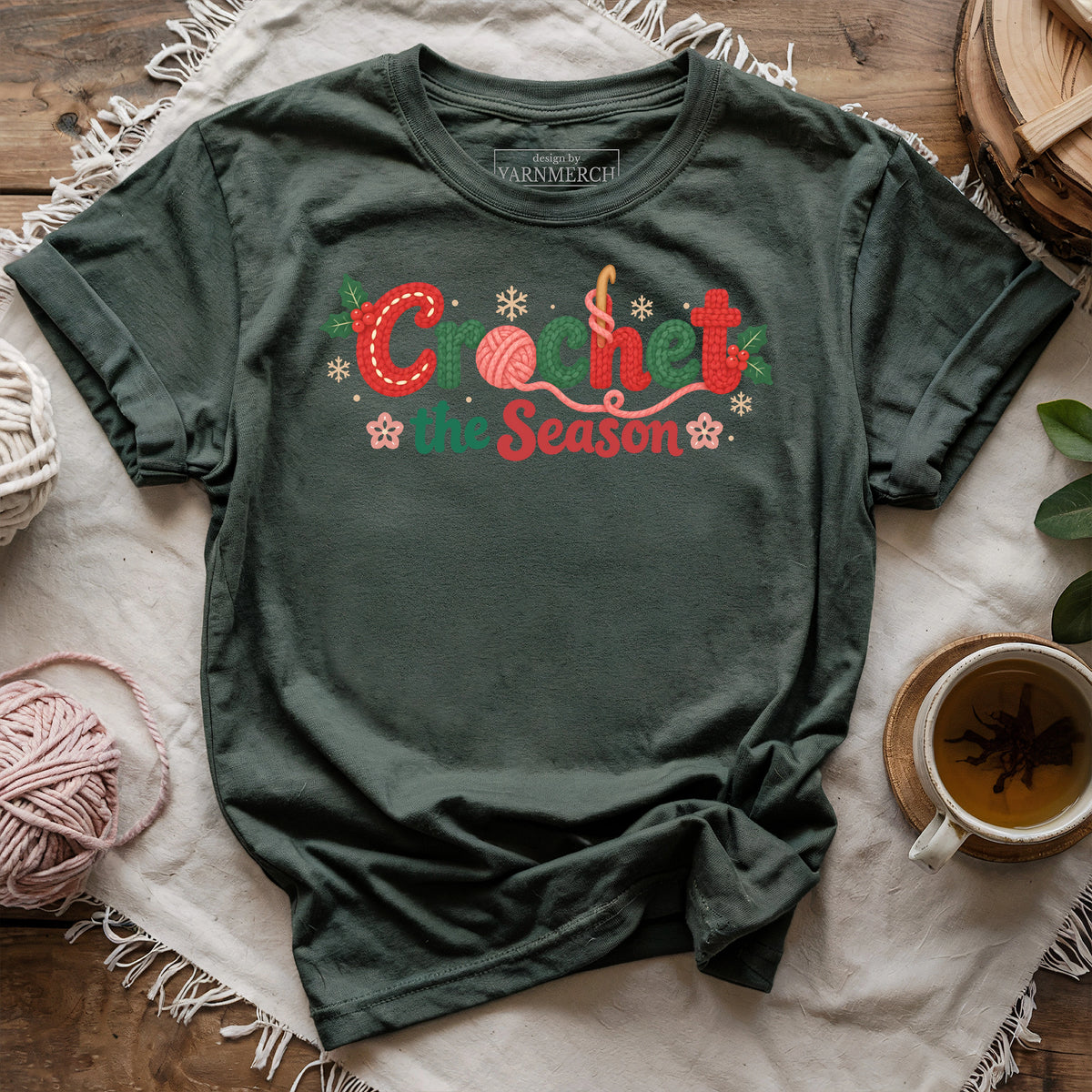 Crochet The Season T-shirt