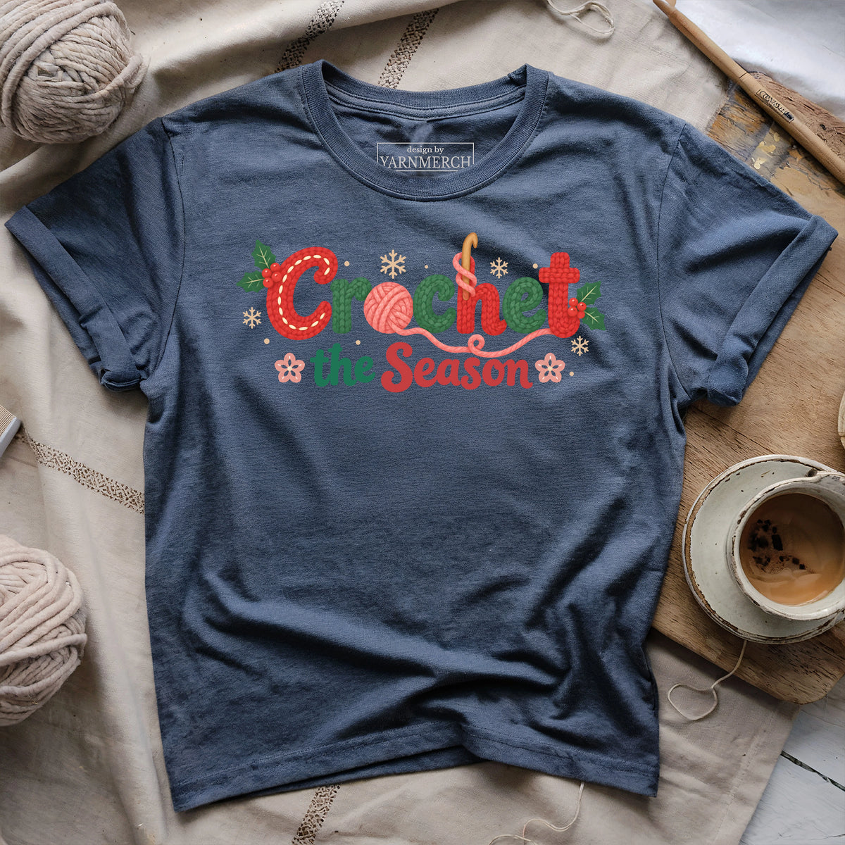 Crochet The Season T-shirt