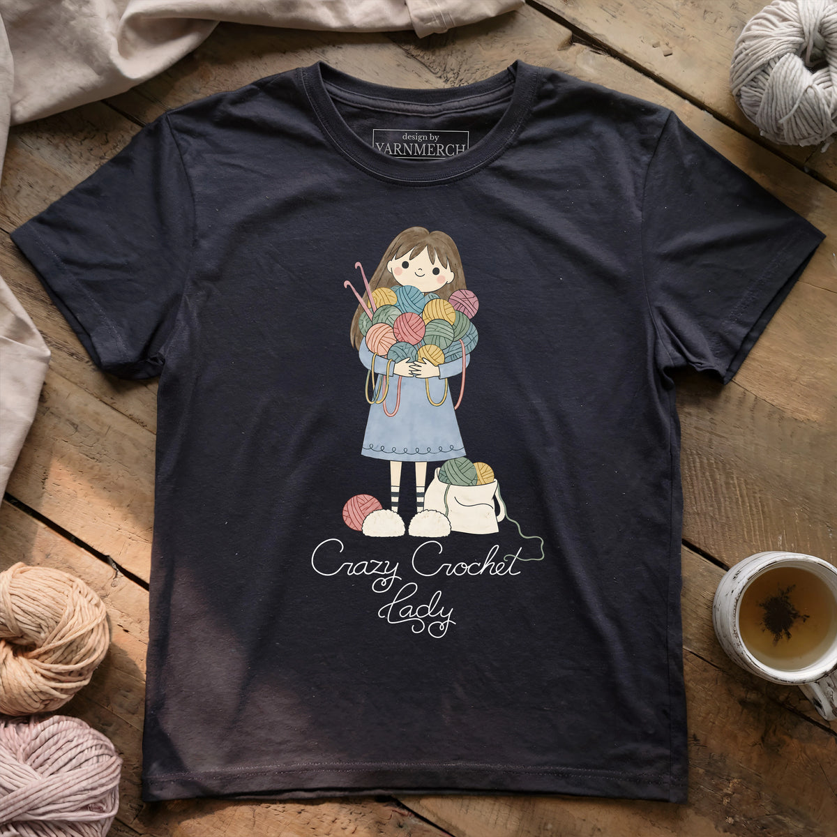 Crochet Lady T-shirt