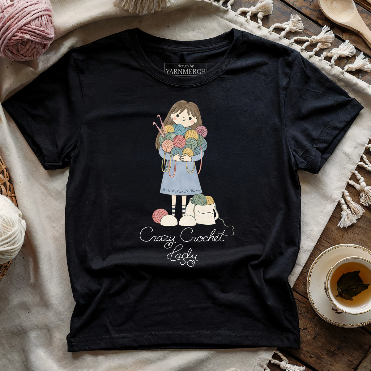 Crochet Lady T-shirt