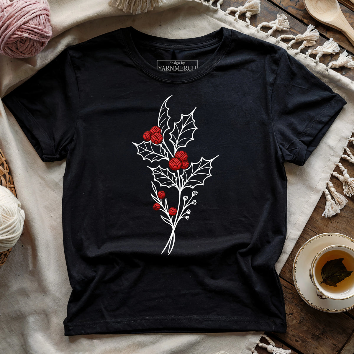 Yarnberry Holly T-shirt