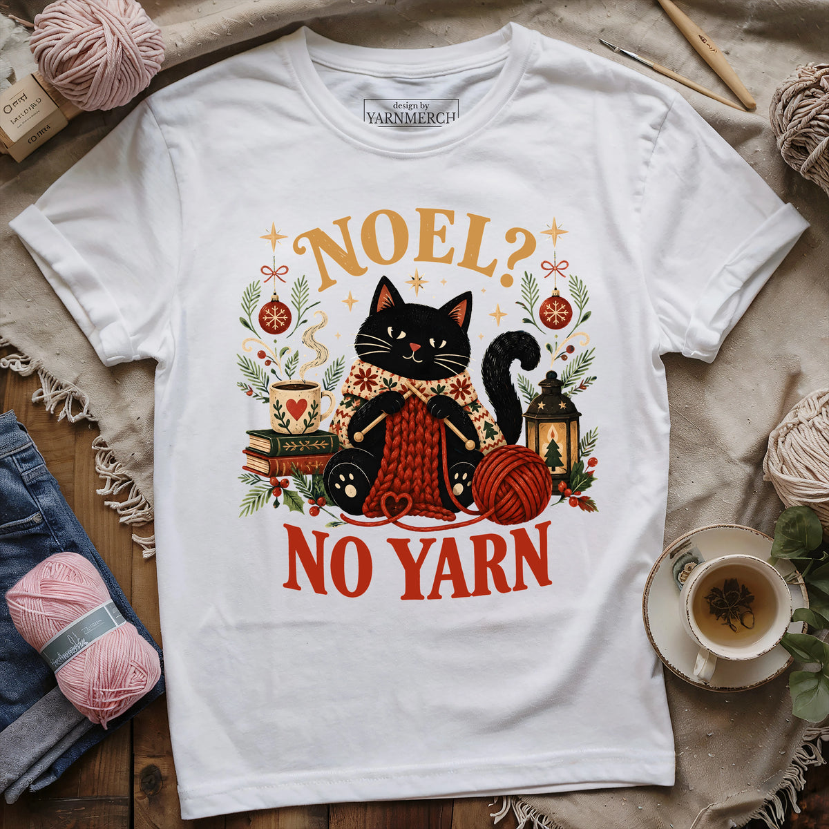 NOEL? NO, YARN T-shirt