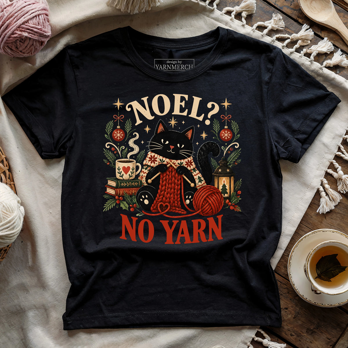NOEL? NO, YARN T-shirt