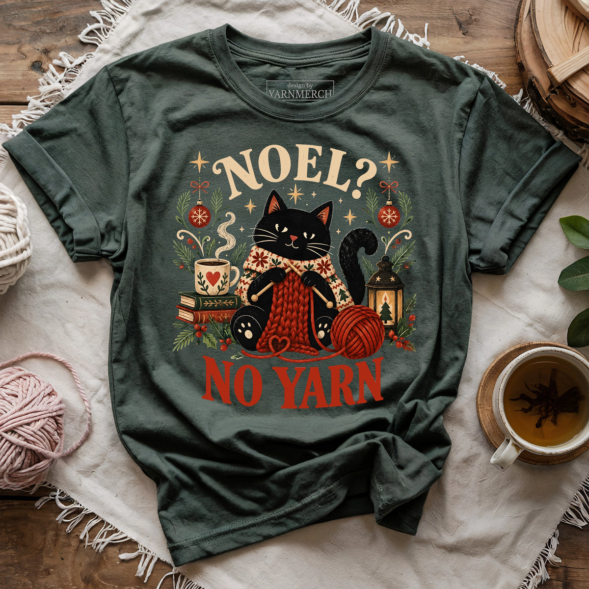 NOEL? NO, YARN T-shirt