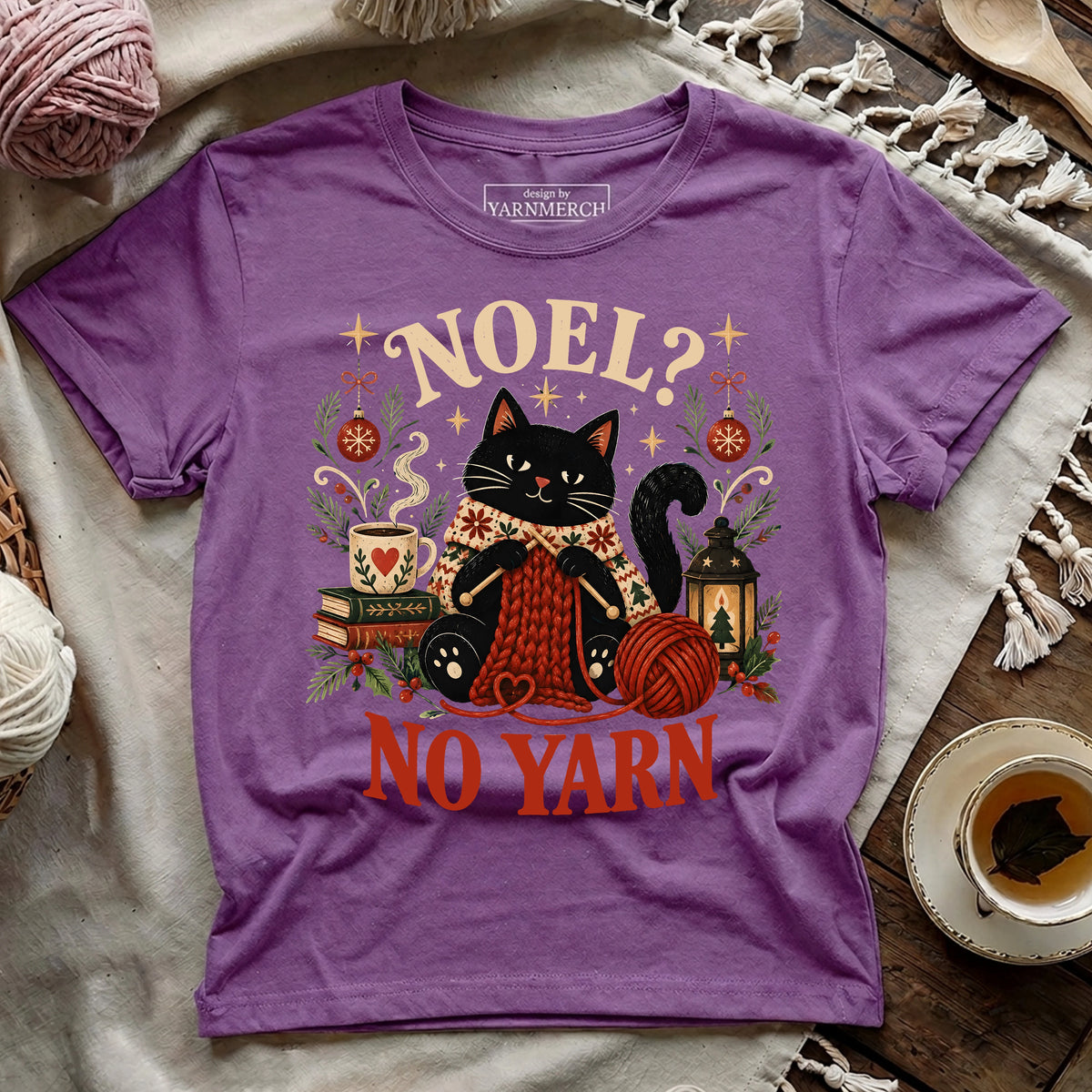 NOEL? NO, YARN T-shirt