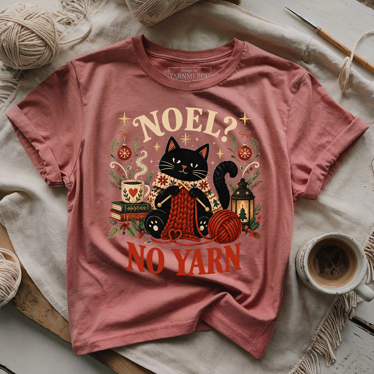 NOEL? NO, YARN T-shirt