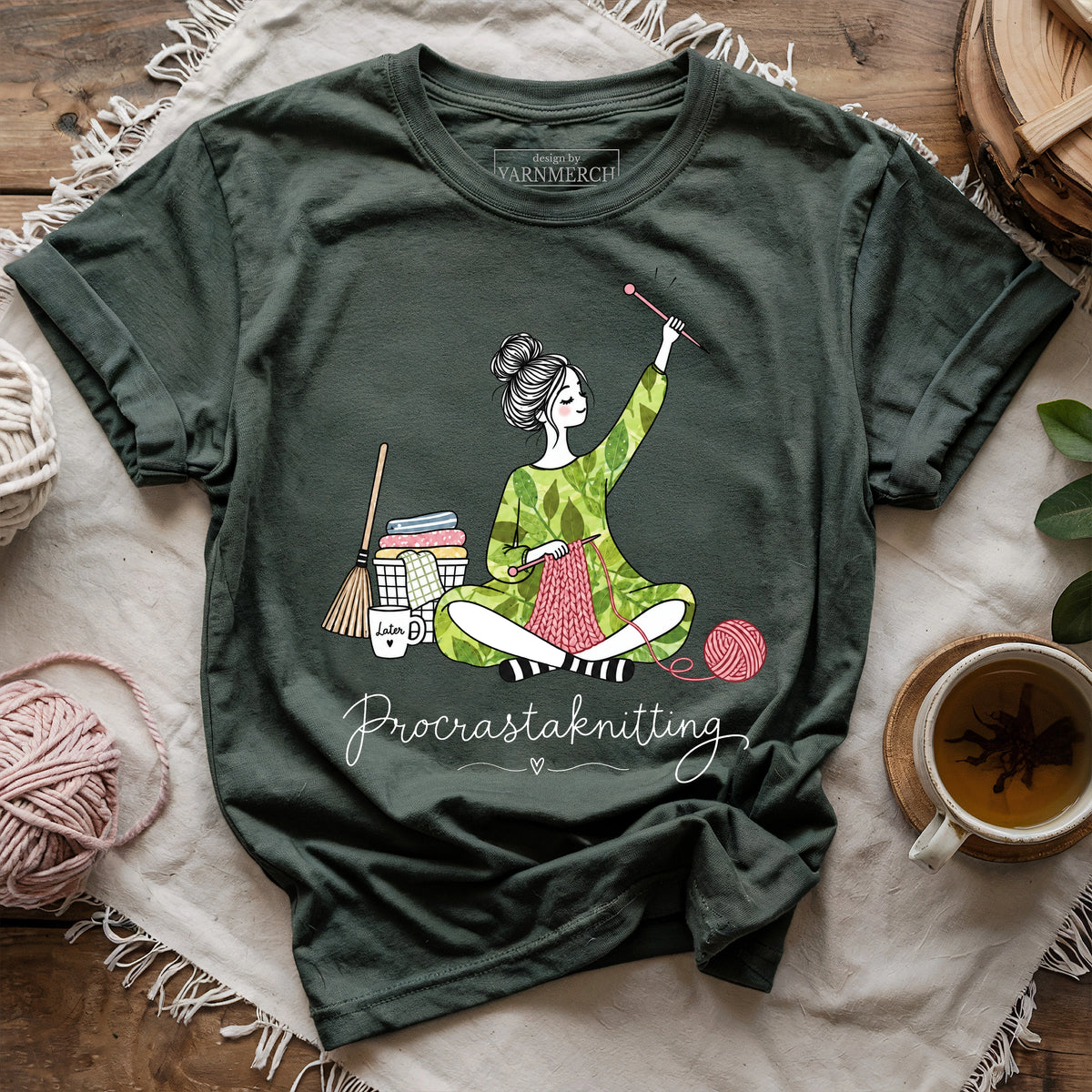Procrastaknitting T-shirt