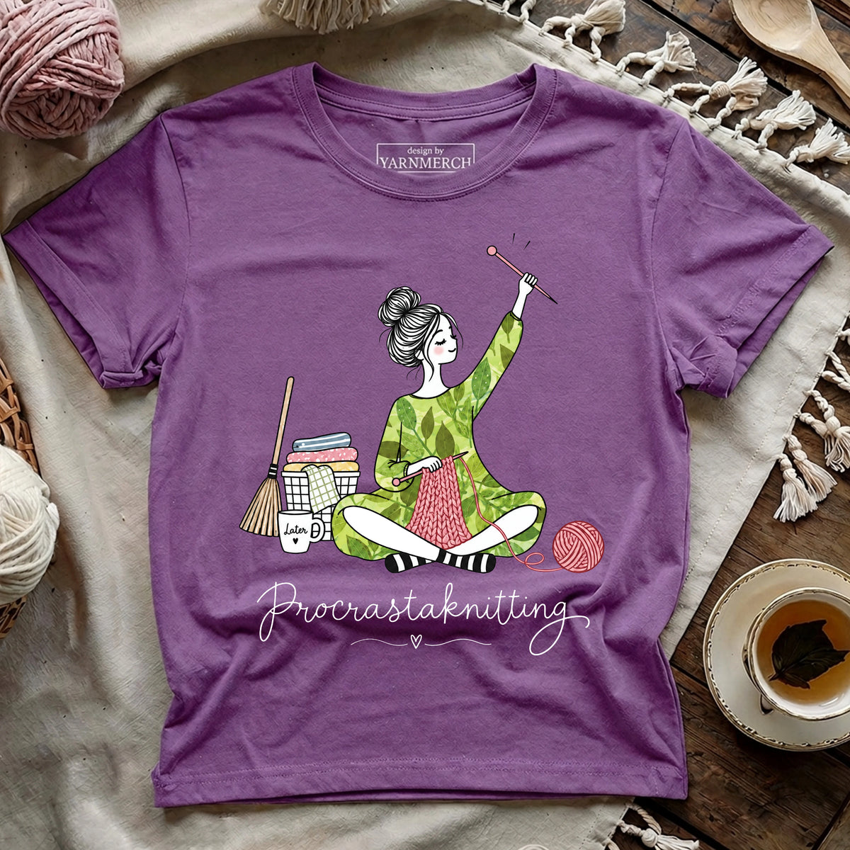 Procrastaknitting T-shirt