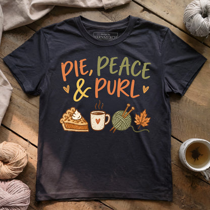 Pie, Peace & Purl T-shirt