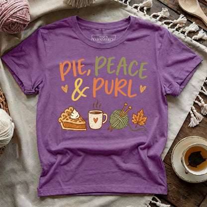 Pie, Peace & Purl T-shirt