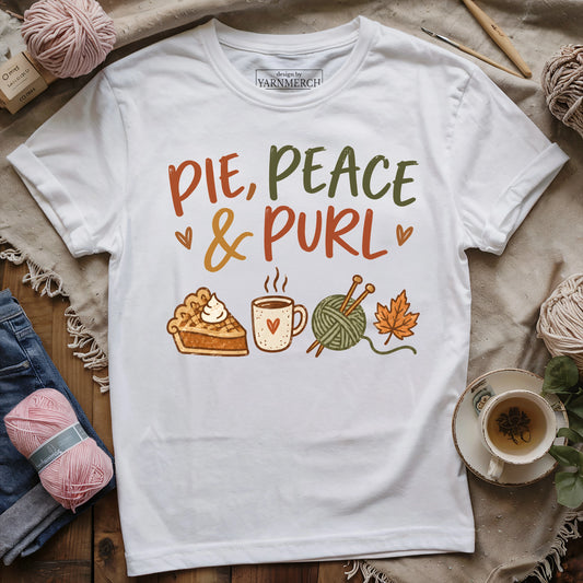 Pie, Peace & Purl T-shirt