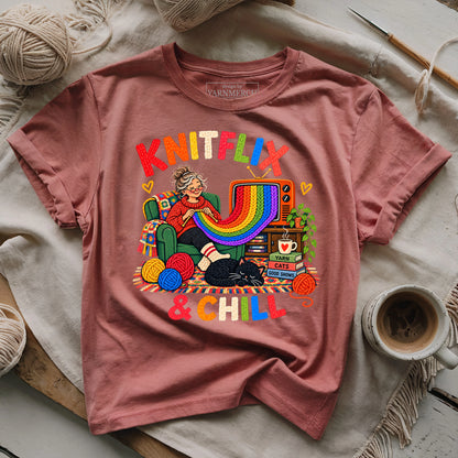 Knitflix & Chill T-shirt