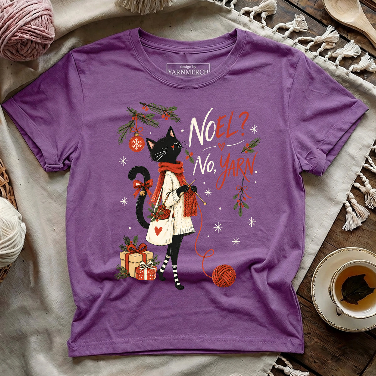 Noel? No, Yarn T-shirt