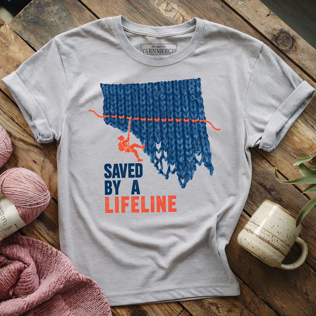 Saved by a Lifeline T-shirt