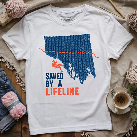 Saved by a Lifeline T-shirt