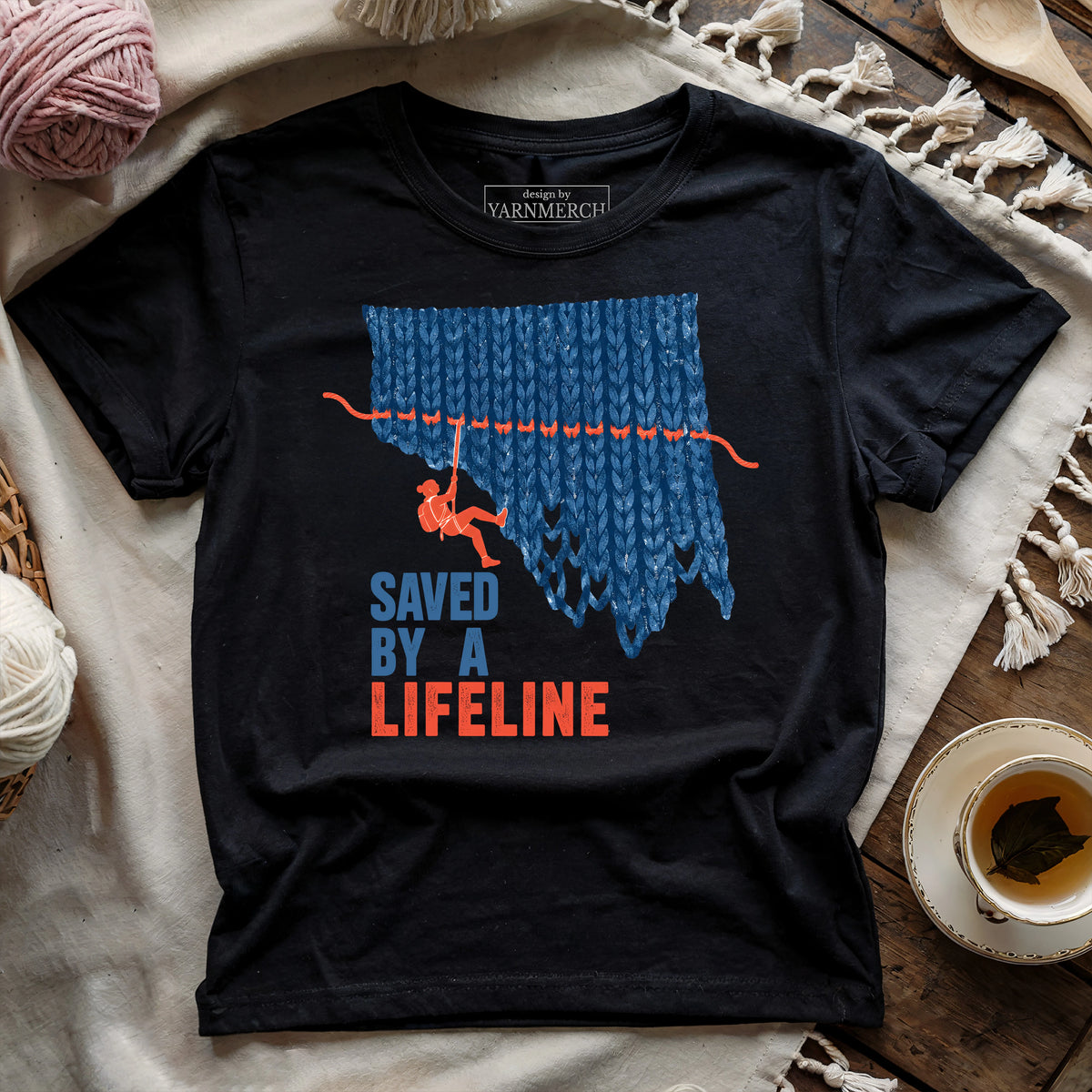Saved by a Lifeline T-shirt