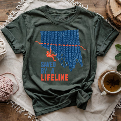 Saved by a Lifeline T-shirt