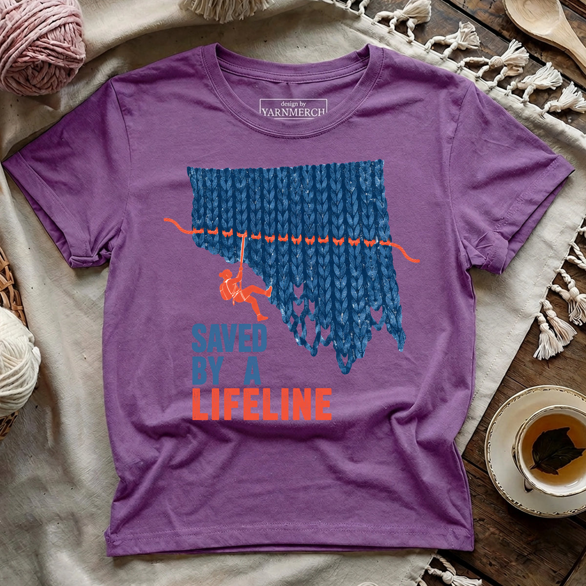 Saved by a Lifeline T-shirt