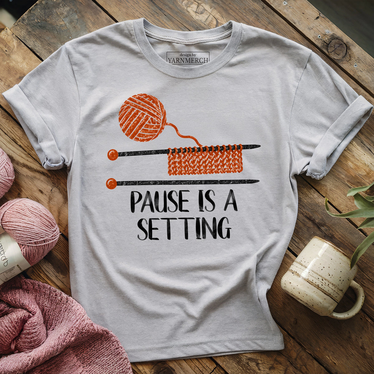 Pause Is A Setting T-shirt