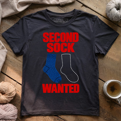 Second Sock Wanted T-shirt