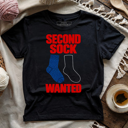 Second Sock Wanted T-shirt
