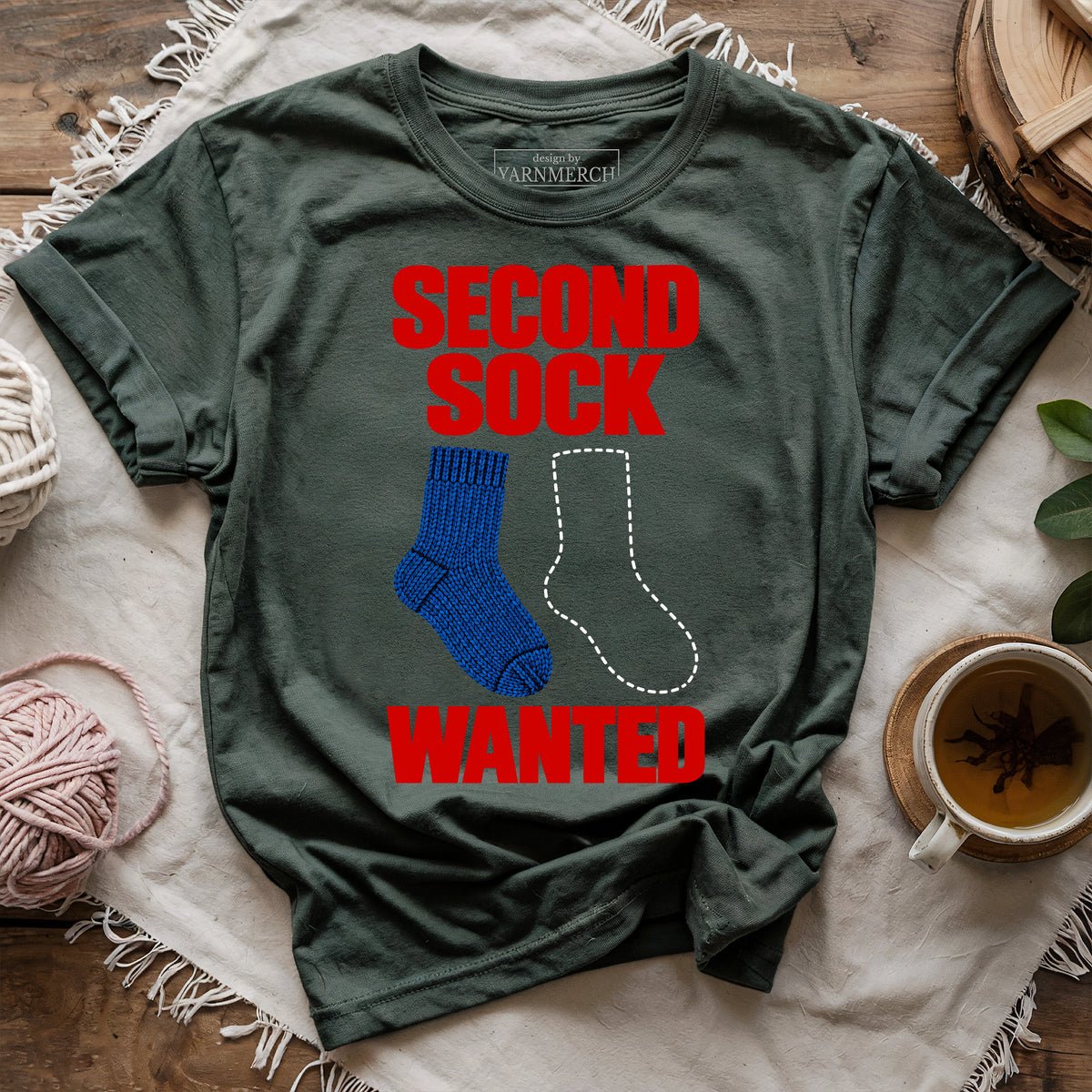 Second Sock Wanted T-shirt