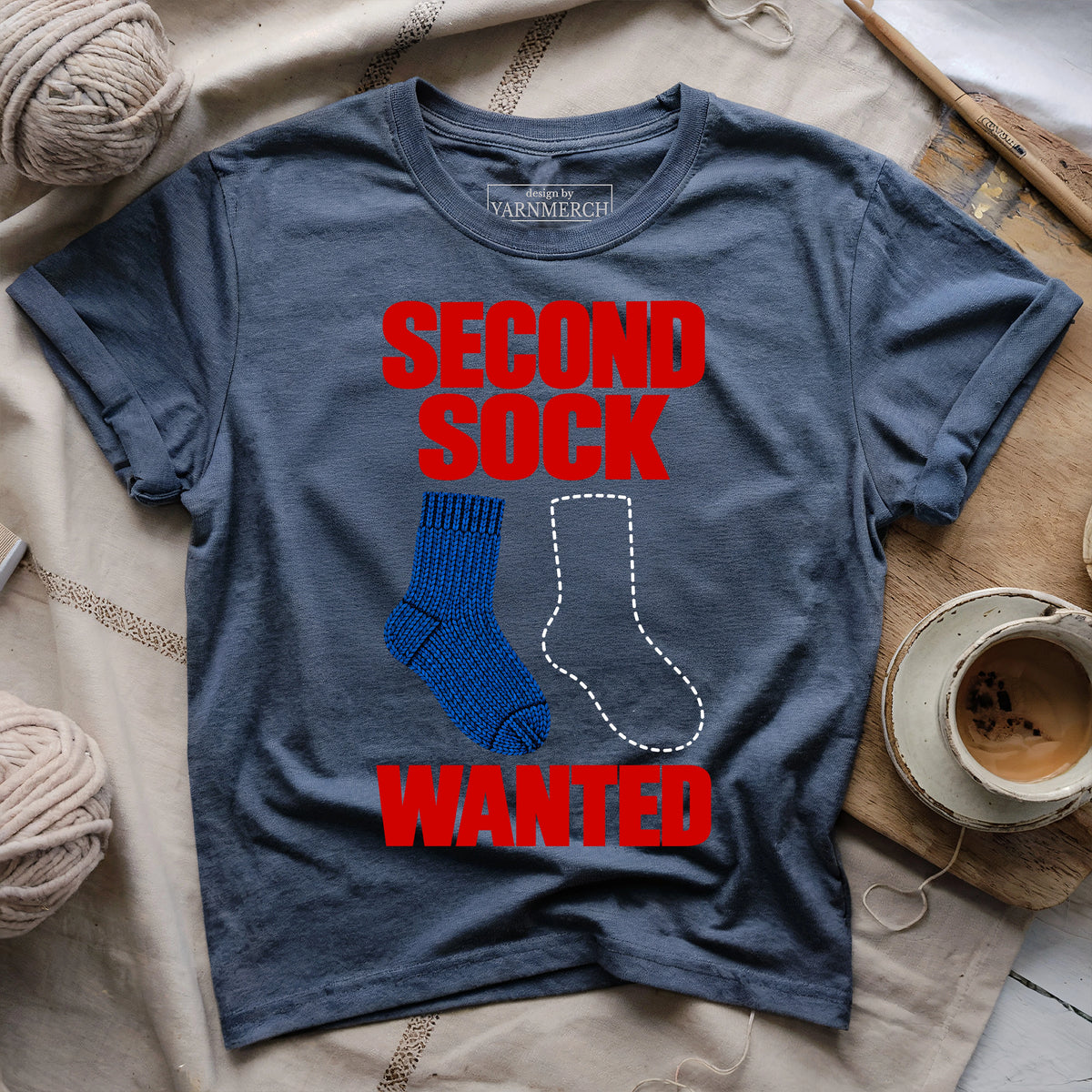 Second Sock Wanted T-shirt