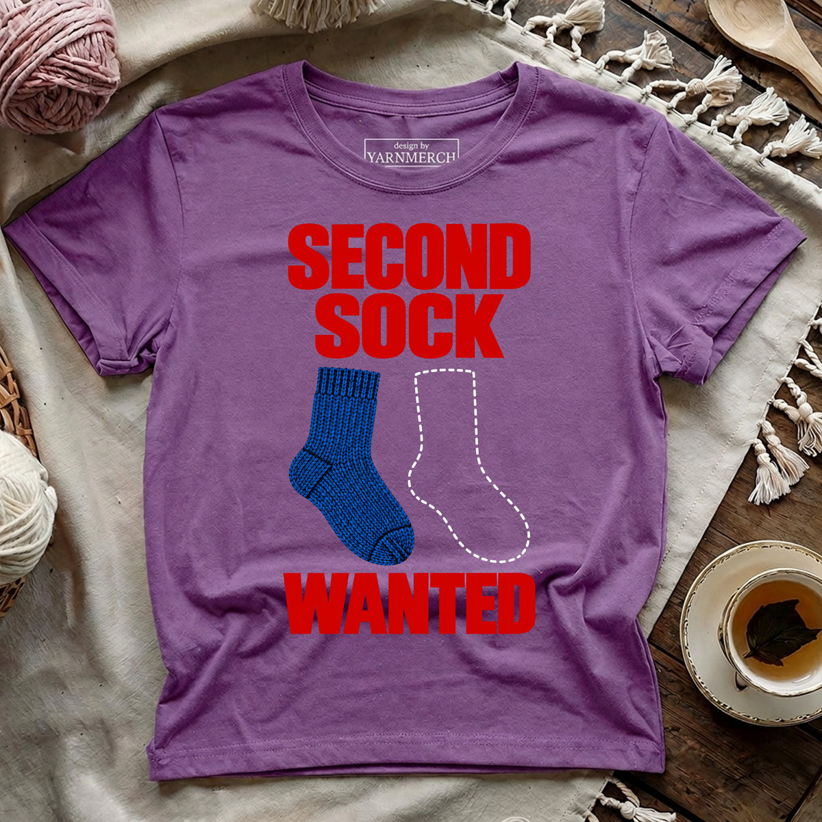 Second Sock Wanted T-shirt