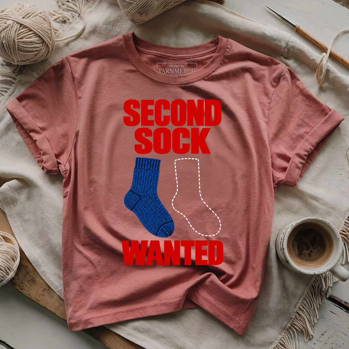 Second Sock Wanted T-shirt