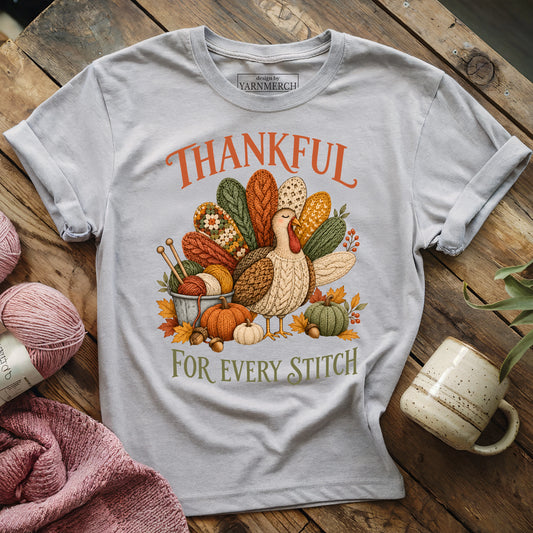 Thankful For Every Stitch T-shirt