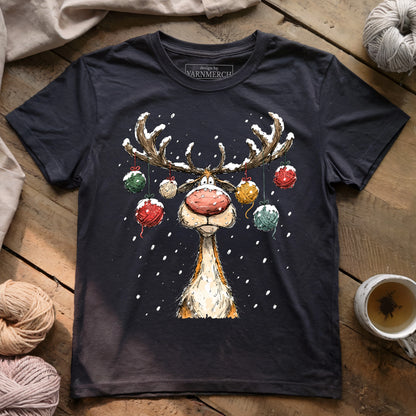 Yarn Reindeer T-shirt
