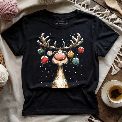 Yarn Reindeer T-shirt