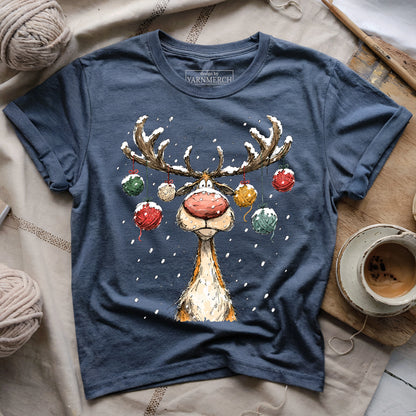 Yarn Reindeer T-shirt