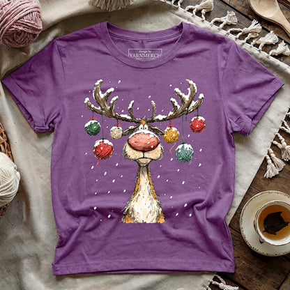 Yarn Reindeer T-shirt