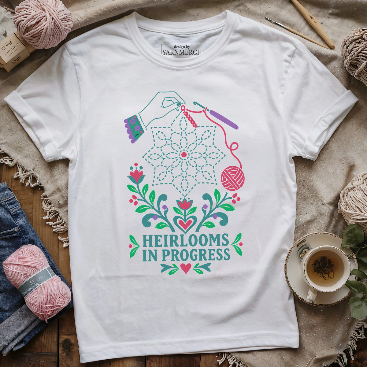 Heirlooms in Progress T-shirt